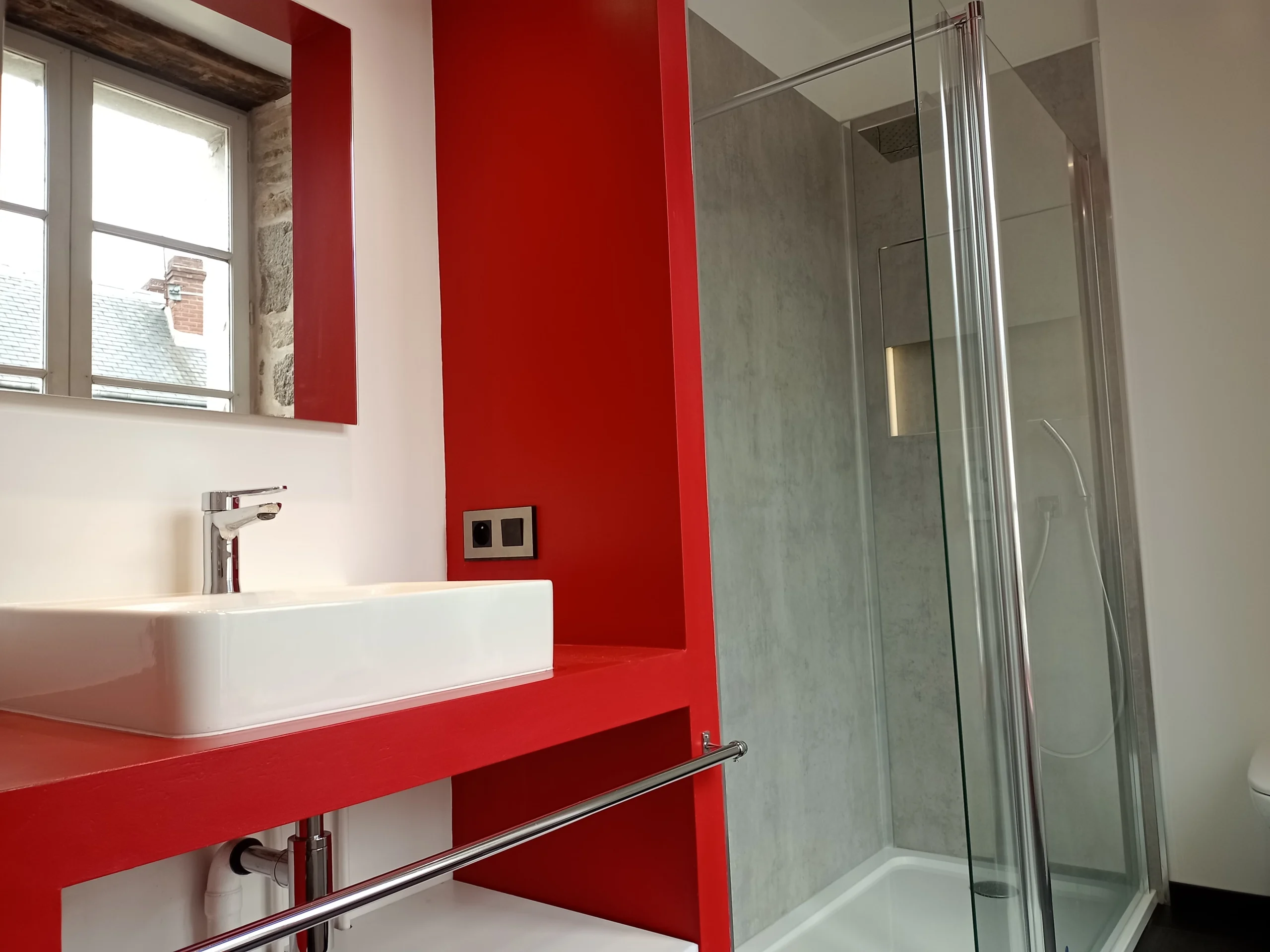 Rénovation complète d’une salle de bain dans l’Orne